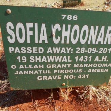 CHOONARA Sofia -2010