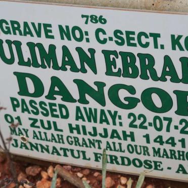 DANGOR Suliman Ebrahim -2020