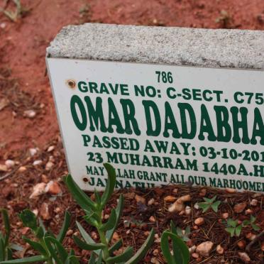 DADABHAI Omar -2018