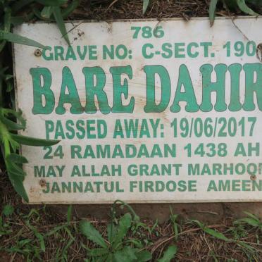 DAHIR Bare -2017