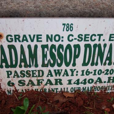 DINATH Adam Essop -2018