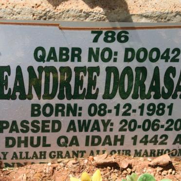 DORASAMY Leandree 1981-2021