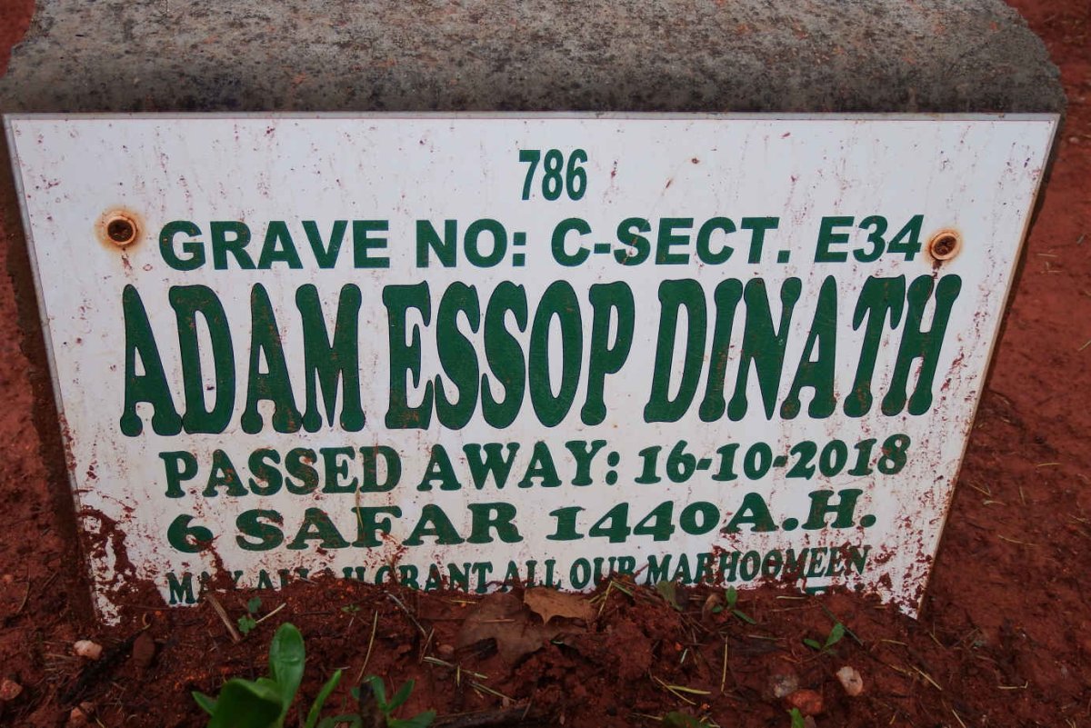 DINATH Adam Essop -2018
