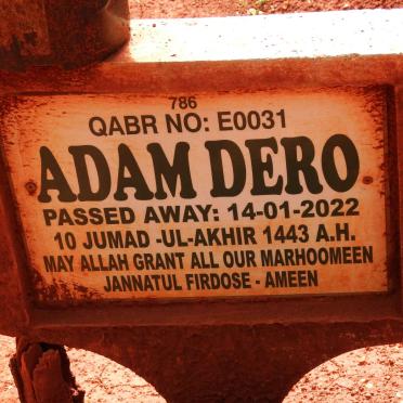 DERO Adam -2022