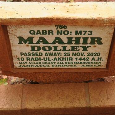 DOLLEY Maahir -2020