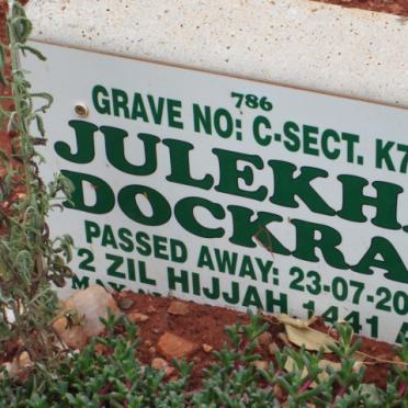 DOCKRAT Julekha -2020