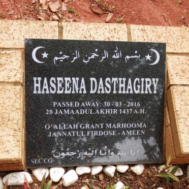 DASTHAGIRY Haseena -2016