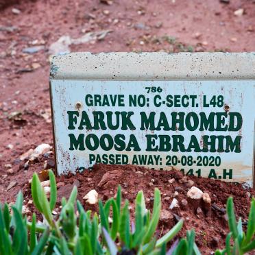 EBRAHIM Faruk Mahomed Moosa -2020