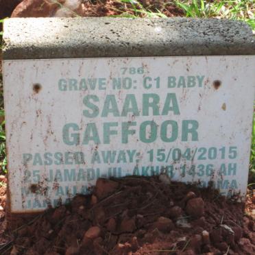 GAFFOOR Saara -2015