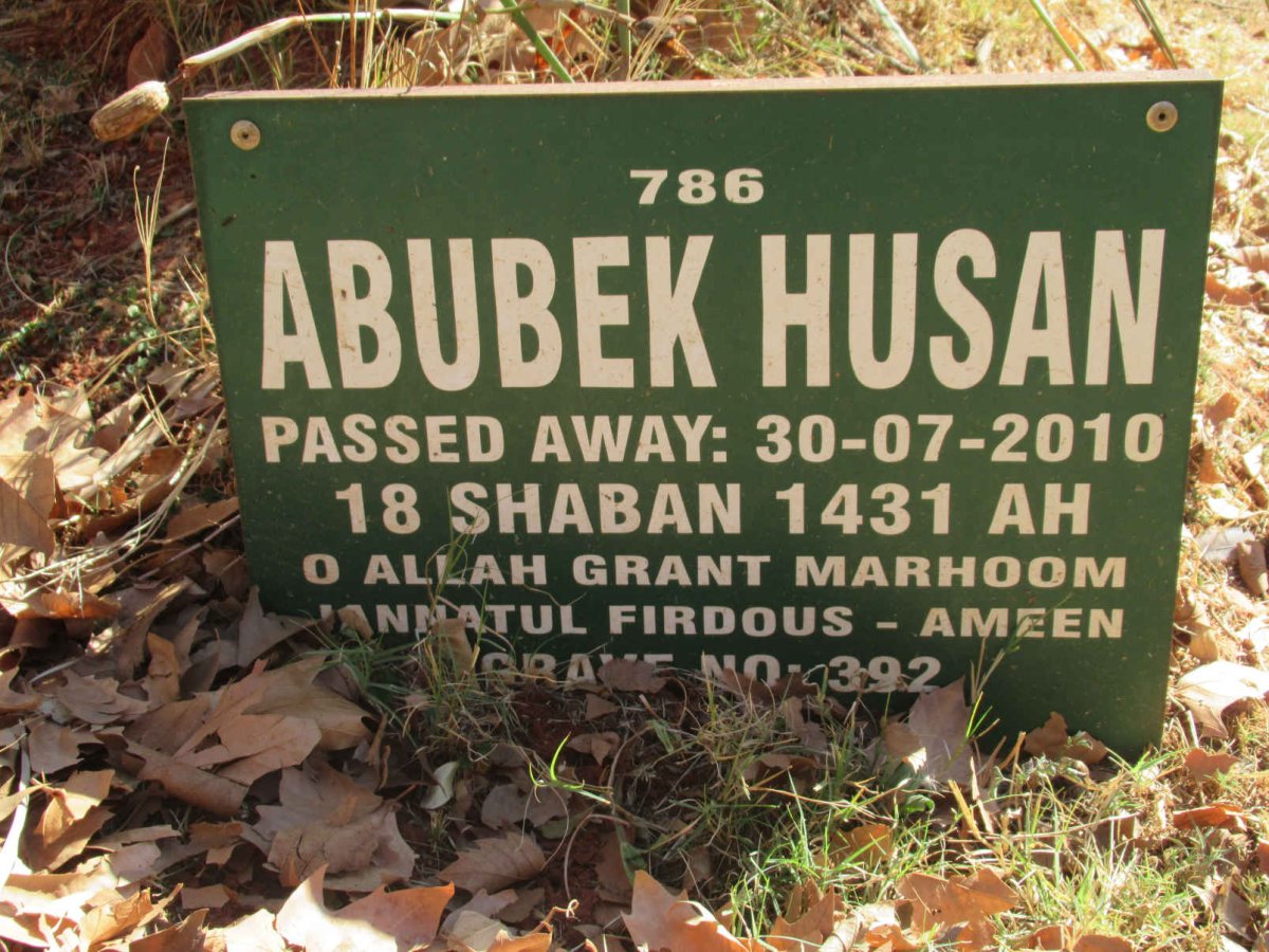HUSAN Abubek -2010