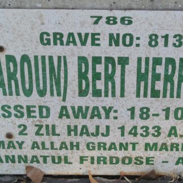 HERRMANN Bert -2012
