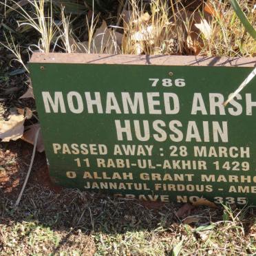 HUSSAIN Mohamed Arshad -2010