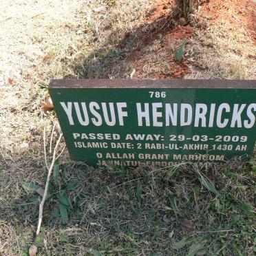 HENDRICKS Yusuf -2009
