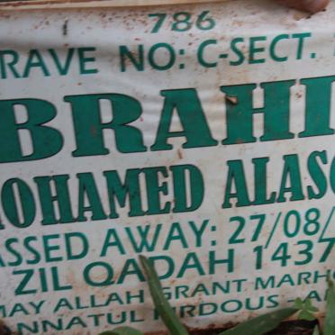 IBRAHIM Mohamed Alasow -2016
