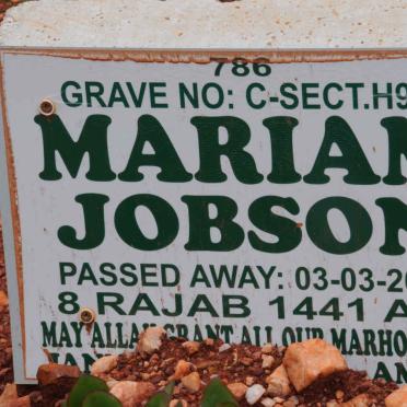 JOBSON Mariam -2020