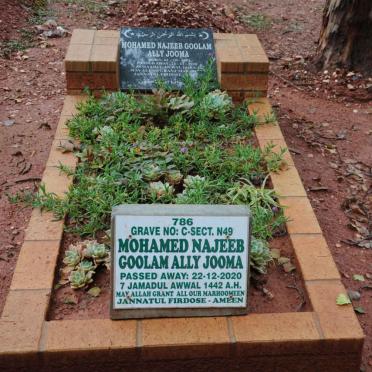 JOOMA Mohamed Najeeb Goolam Ally -2020