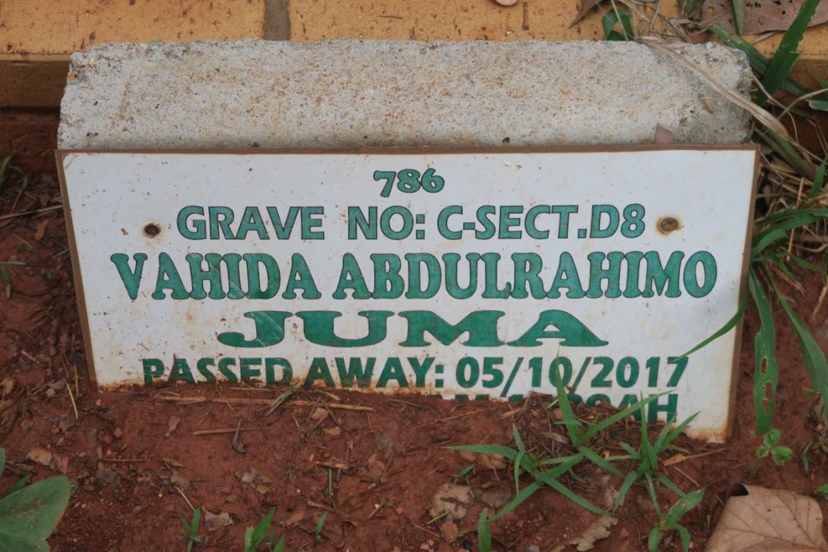 JUMA Vahida Abdulrahimo -2017