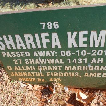 KEMP Sharifa -2010