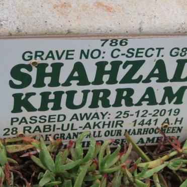 KHURRAM Shahzad -2019