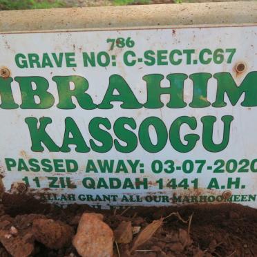 KASSOGU Ibrahim -2020