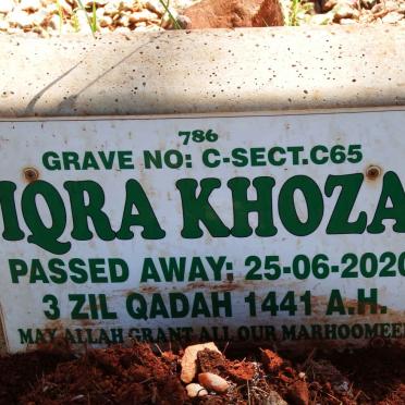 KHOZA Iqra -2020