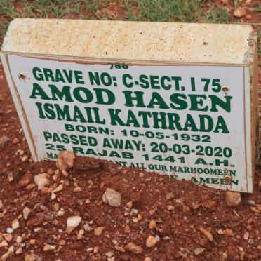 KATHRADA Amod Hasen Ismail -2020