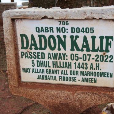 KALIF Dadon -2022