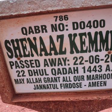 KEMMEY Shenaaz -2022