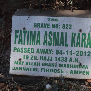 KARA Fatima Asmal -2012