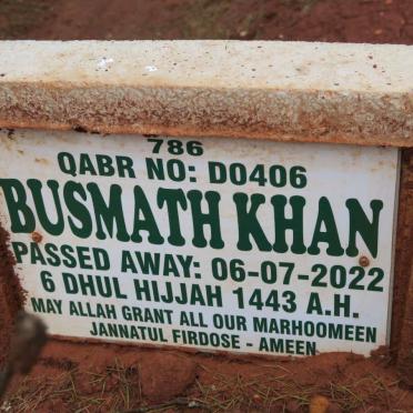 KHAN Busmath -2022