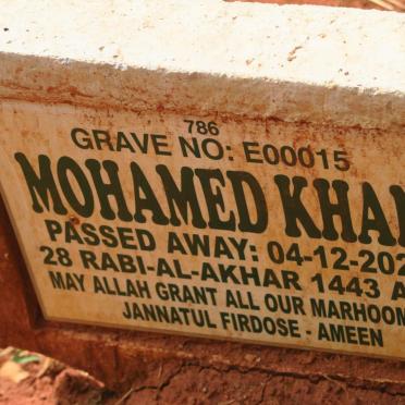 KHAN Mohamed -2021