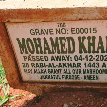KHAN Mohamed -2021