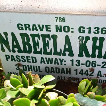 KHAN Nabeela -2021