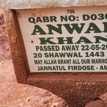 KHAN Anwar -2022
