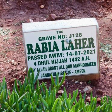 LAHER Rabia -2021