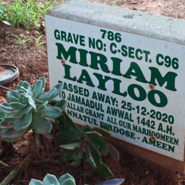 LAYLOO Miriam -2020