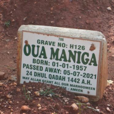 MANIGA Oua 1957-2021