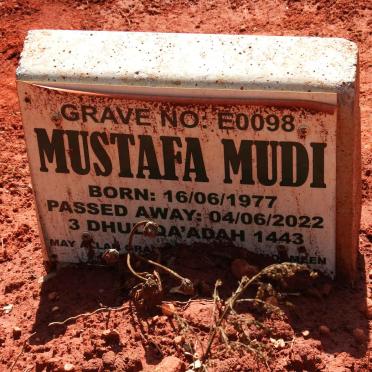 MUDI Mustafa 1977-2022