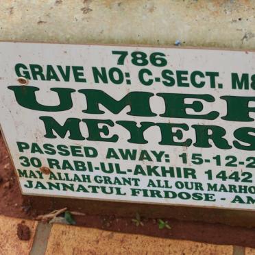 MEYERS Umer -2020