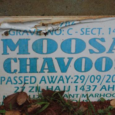 MOOSA Chavoos -2016