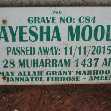 MOOLA Ayesha -2015