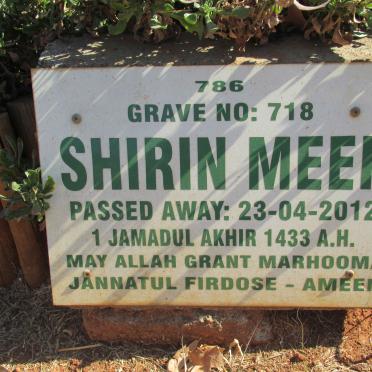 MEER Shirin -2012