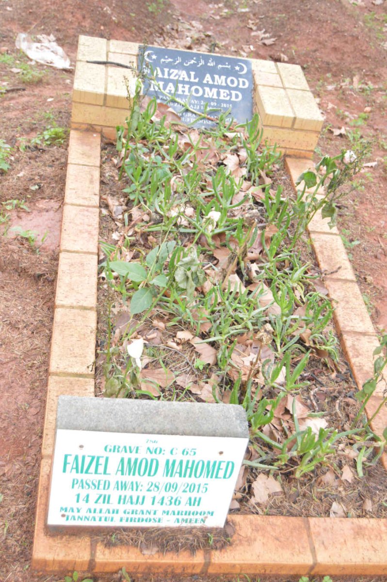 MAHOMED Faizel Amod -2015