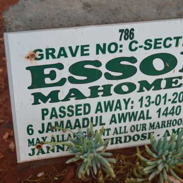 MAHOMED Essop -2019
