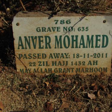 MOHAMED Anver -2011