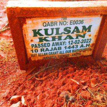 KHAN Kulsam -2022