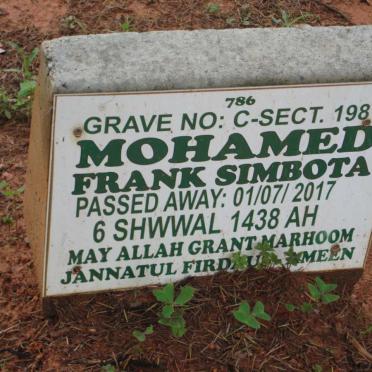 MOHAMED Frank Simbota -2017