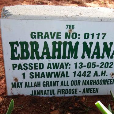 NANA Ebrahim -2021