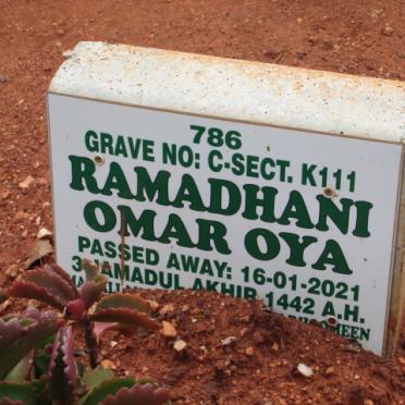 OYA Ramadhani Omar -2021