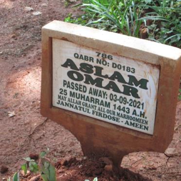 OMAR Aslam -2021